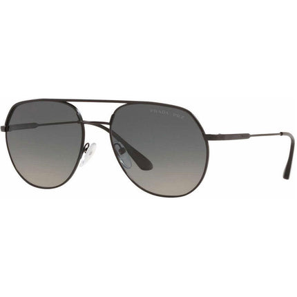 Prada Men's Sunglasses - Conceptual Polarized Gray Gradient Frame | 55US-1BO5W157 ,