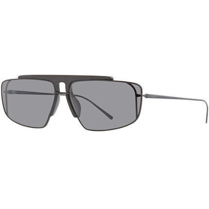 Prada Men's Sunglasses - Full Rim Black Pilot Shaped Frame | PRADA 0PR50VS 1AB9K163 ,
