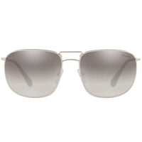 Prada Men's Sunglasses - Gradient Grey Mirror Silver Lens Square Frame | 52TS-1AP4S160 ,