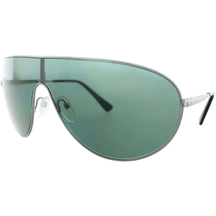 Prada Men's Sunglasses - Gun Metal Pilot Frame Green Lens | PRADA 0PR55XS 5AV72842 ,