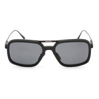 Prada Men's Sunglasses - Matte Black Pilot Frame Dark Grey Lens | 0PR 57ZS 1BO5Z1 ,