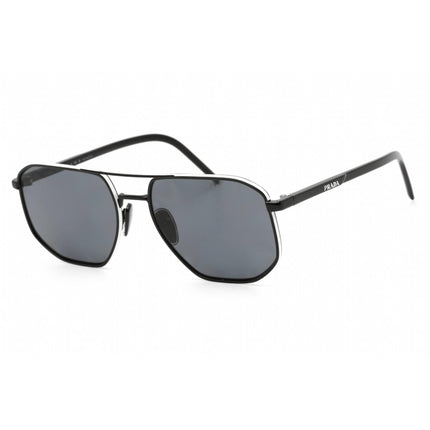 Prada Men's Sunglasses - Rectangular Frame Polar Dark Grey Lens | 0PR 59YS 1AB5Z1 ,