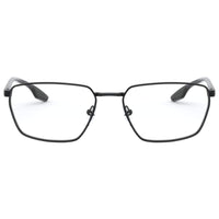 Prada Sport Men's Eyeglasses - Black Rectangular Frame | PRADA SPORT 0PS 52MV 1AB1O154 ,