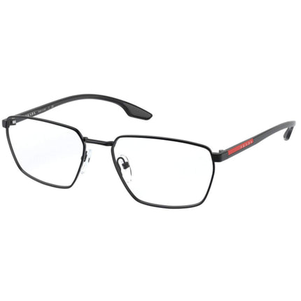 Prada Sport Men's Eyeglasses - Black Rectangular Frame | PRADA SPORT 0PS 52MV 1AB1O156 ,