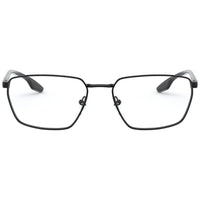 Prada Sport Men's Eyeglasses - Black Rectangular Frame | PRADA SPORT 0PS 52MV 1AB1O156 ,