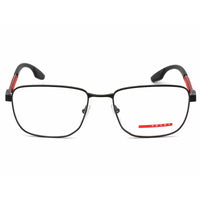 Prada Sport Men's Eyeglasses - Black Rectangular Metal Frame | 0PS 50OV 1AB1O1 ,