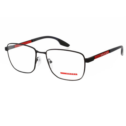 Prada Sport Men's Eyeglasses - Blue Rubber Rectangular Frame, 55 mm | 0PS 50OV UR71O1 ,