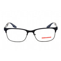 Prada Sport Men's Eyeglasses - Blue Rubber/Black Rubber Metal Frame | 0PS 52NV 07P1O1 ,