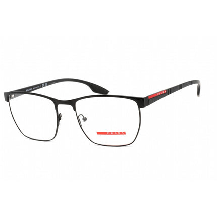 Prada Sport Men's Eyeglasses - Clear Lens Black Metal Square Frame | 0PS 50LV 1AB1O1 ,