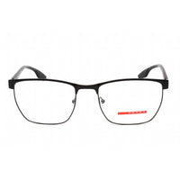 Prada Sport Men's Eyeglasses - Clear Lens Black Metal Square Frame | 0PS 50LV 1AB1O1 ,