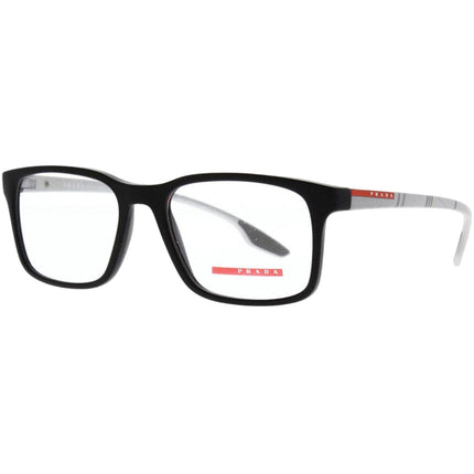 Prada Sport Men's Eyeglasses - Full Rim Matte Black Plastic Frame | 0PS01LV 4901O1 ,