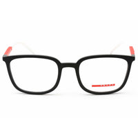 Prada Sport Men's Eyeglasses - Grey Rubber Rectangular Plastic Frame | 0PS 05NV UFK1O1 ,