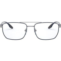 Prada Sport Men's Eyeglasses - Gun Matt Blue Frame | PRADA SPORT 0PS 53MV MAG1O155 ,