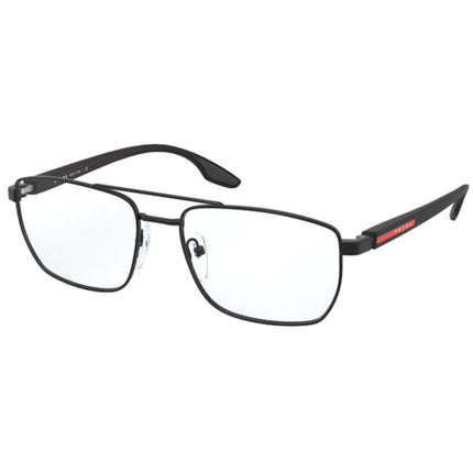 Prada Sport Men's Eyeglasses - Matt Black Metal Frame | PRADA SPORT 0PS 53MV 1BO1O153 ,