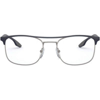 Prada Sport Men's Eyeglasses - Matt Blue and Silver | PRADA SPORT 0PS 50NV 08I1O152 ,