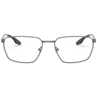 Prada Sport Men's Eyeglasses - Matt Gun Plastic Frame | PRADA SPORT 0PS 52MV 7CQ1O154 ,
