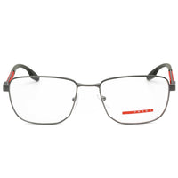 Prada Sport Men's Eyeglasses - Matte Gunmetal Frame Clear Lens | 0PS 50OV 7CQ1O1 ,