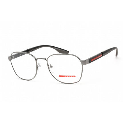 Prada Sport Men's Eyeglasses - Matte Gunmetal Geometric Metal Frame | 0PS 53NV 7CQ1O1 ,