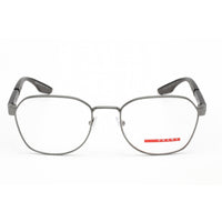 Prada Sport Men's Eyeglasses - Matte Gunmetal Geometric Metal Frame | 0PS 53NV 7CQ1O1 ,