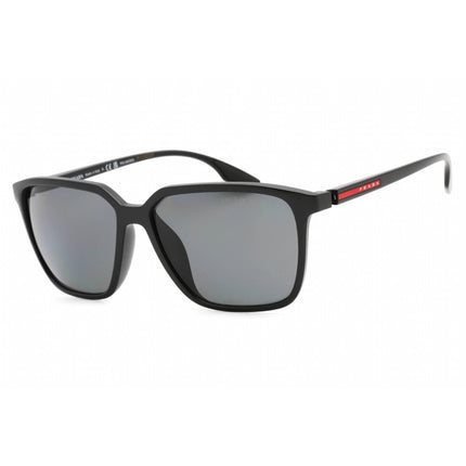 Prada Sport Men's Sunglasses - Black Plastic Frame Polar Grey Lens | 0PS 06VSF 1BO5Z1 ,