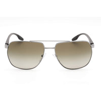 Prada Sport Men's Sunglasses - Gunmetal Frame Brown Gradient Lens | 0PS 55VS 5AV1X1 ,
