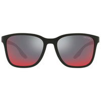 Prada Sport Men's Sunglasses - Linea Rossa Black Rubber/Yellow 0PS 02WS 08W08F ,