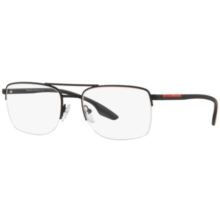Prada Sport Unisex Eyeglasses - Black Rubber Frame | PRADA SPORT 0PS 51MV DG01O155 ,