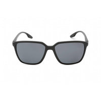 Prada Sport Women's Sunglasses - Black Demi Shiny Rectangular Frame | 0PS06VS 1BO5Z1 ,