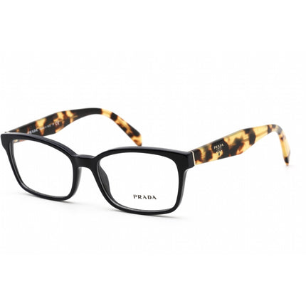 Prada Unisex Eyeglasses - Clear Demo Lens Blue Plastic Cat Eye Frame | 0PR 18TV VIB1O1 ,