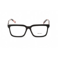 Prada Unisex Eyeglasses - Clear Lens Black Plastic Square Frame | 0PR 10YVF 21B1O1 ,