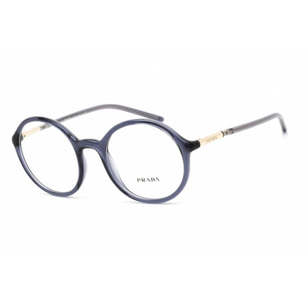 Prada Unisex Eyeglasses - Clear Lens Bluette Plastic Round Frame | 0PR 09WV 06M1O1 ,