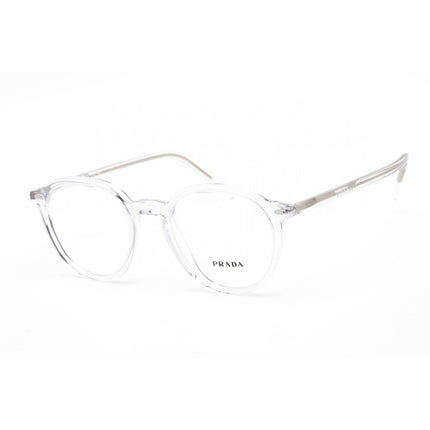 Prada Unisex Eyeglasses - Clear Lens Crystal Plastic Round Frame | 0PR 12YV 2AZ1O1 ,