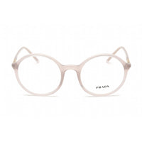 Prada Unisex Eyeglasses - Transparent Grey Plastic Round Shape Frame | 0PR 09WV TWH1O1 ,