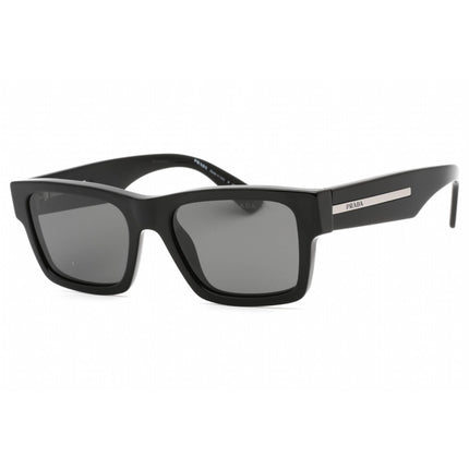 Prada Unisex Sunglasses - Black Plastic Frame Polarized Black Lens | 0PR 25ZS 1AB08G ,