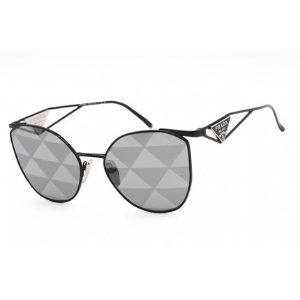 Prada Unisex Sunglasses - Full Rim Black Metal Cat Eye Shape Frame | 0PR 50ZS 1AB03T ,