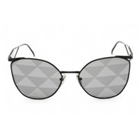 Prada Unisex Sunglasses - Full Rim Black Metal Cat Eye Shape Frame | 0PR 50ZS 1AB03T ,