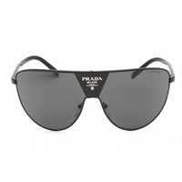 Prada Unisex Sunglasses - Full Rim Black Metal Shield Shape Frame | 0PR 69ZS 1AB5S0 ,