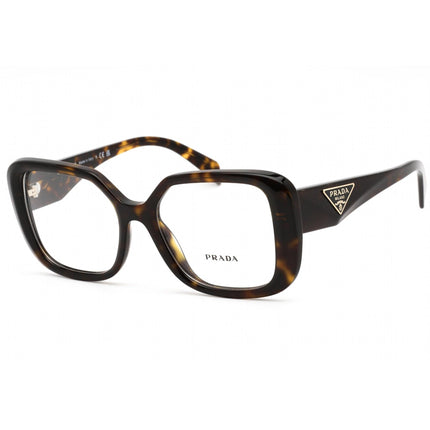 Prada Women' Eyeglasses - Tortoise Square Frame Clear Demo Lens | 0PR 10ZV 2AU1O1 ,
