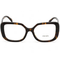 Prada Women' Eyeglasses - Tortoise Square Frame Clear Demo Lens | 0PR 10ZV 2AU1O1 ,