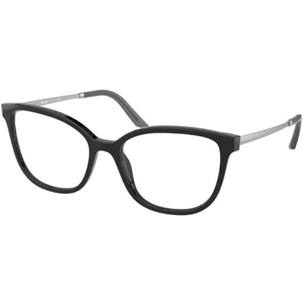 Prada Women's Eyeglasses - Black Butterfly Frame Demo Lens | PRADA 0PR 07WV 1AB1O1 ,