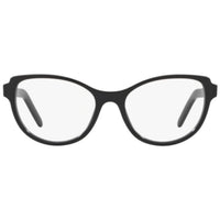 Prada Women's Eyeglasses - Black Cat Eye Frame Demo Lens | PRADA 0PR 12VV 1AB1O1 ,