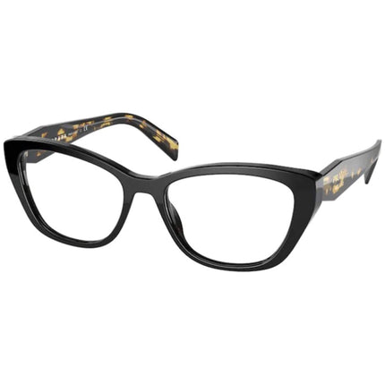 Prada Women's Eyeglasses - Black Cat Eye Full-Rim Frame | PRADA 0PR 19WV 1AB1O151 ,