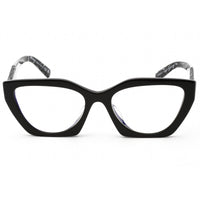 Prada Women's Eyeglasses - Black Cat Eye Full Rim Plastic Frame | 0PR 26YSF 1AB08N ,