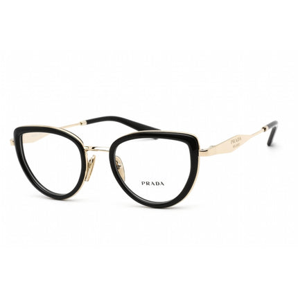 Prada Women's Eyeglasses - Black Cat Eye Plastic Full-Rim Frame | 0PR 54ZV 1AB1O1 ,