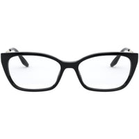 Prada Women's Eyeglasses - Black Plastic Cat Eye Frame | PRADA 0PR 14XV 1AB1O152 ,