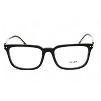 Prada Women's Eyeglasses - Black Plastic Rectangular Shape Frame | 0PR 13YVF AAV1O1 ,
