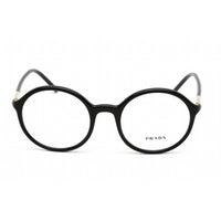 Prada Women's Eyeglasses - Black Round Plastic Full-Rim Frame | 0PR 09WV 1AB1O1 ,