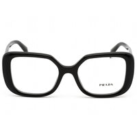 Prada Women's Eyeglasses - Black Square Plastic Frame Clear Lens | 0PR 10ZV 1AB1O1 ,