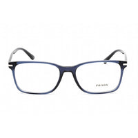 Prada Women's Eyeglasses - Blue Crystal Plastic Rectangular Frame | 0PR 14WV 08Q1O1 ,