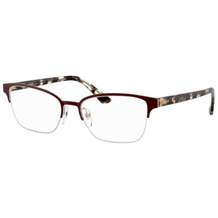 Prada Women's Eyeglasses - Bordeaux Rectangular Frame | PRADA 0PR 61XV 5521O152 ,